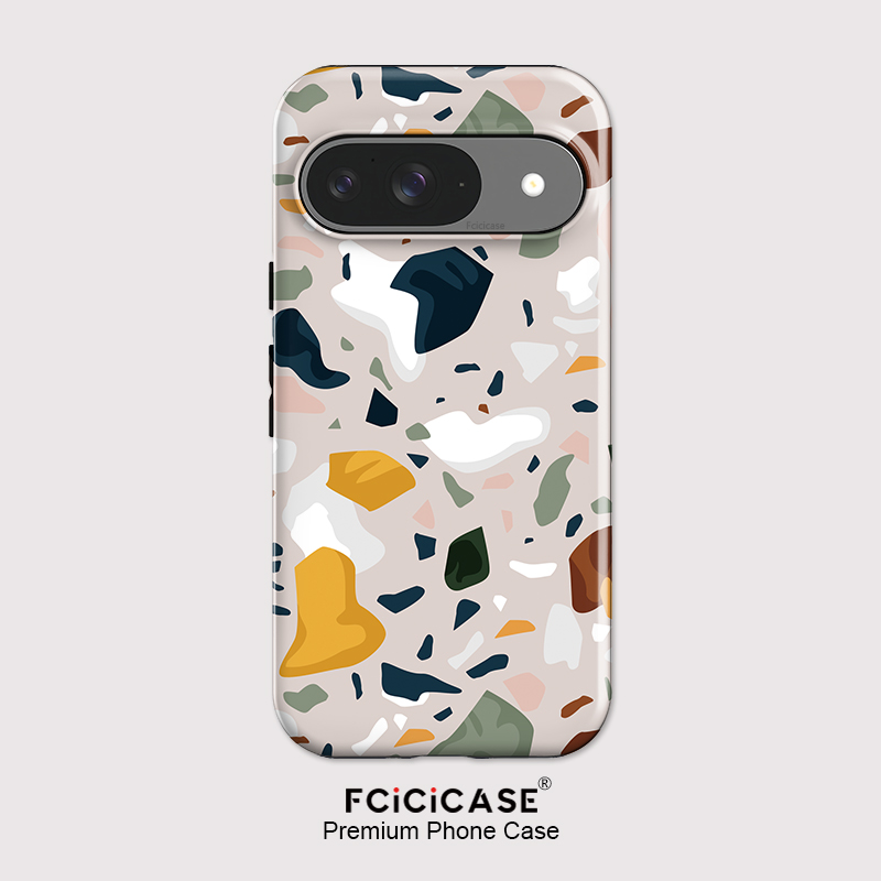 Google Pixel 9 Pro - جراب هاتف فاخر بتصميم فني من