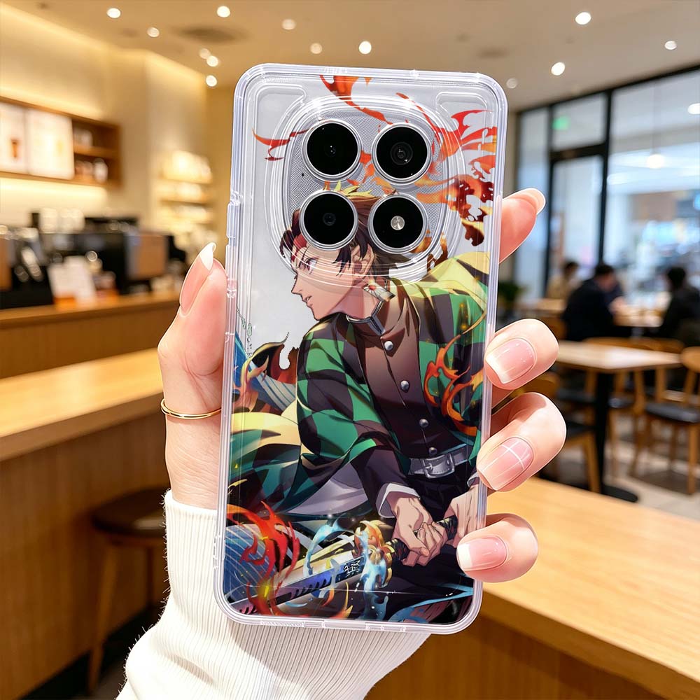 Xiaomi Poco X6 - غطاء حماية شفاف للهاتف من Demon