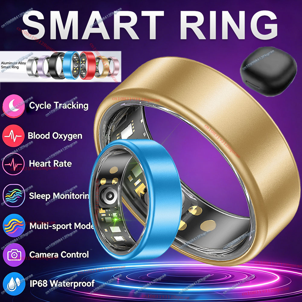 Temperature Ring Skin - خاتم ذكي R09 للرجال والنساء مع