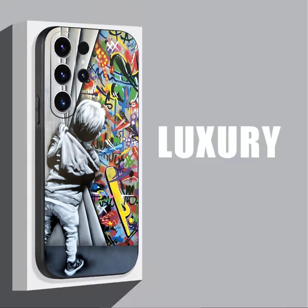 بانكسي جرافيتي آرت حافظة لهاتف - مراجعة Samsung Galaxy S25 وسعره