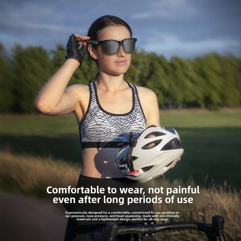نظارات بلوتوث ذكية، نظارات شمس - مراجعة Smart Glasses Lens وسعره