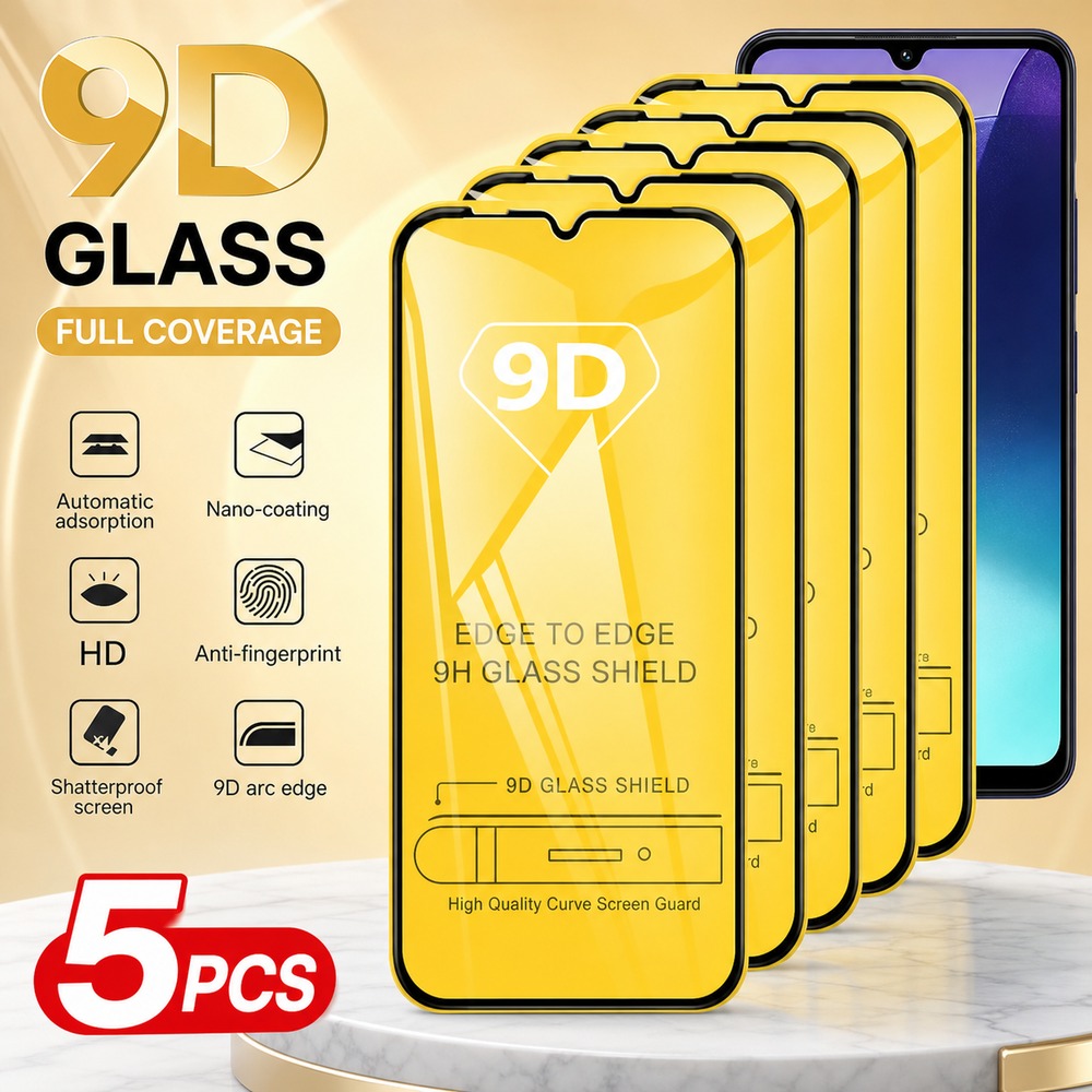 5 قطع من الزجاج المقوى لحماية  - مراجعة Realme C67 وسعره